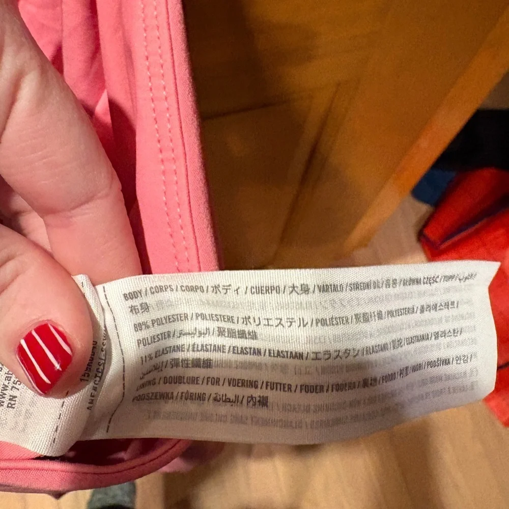 Abercrombie & Fitch Women’s Traveler Mini Dress Size XXL Tall Pink Color - Picture 4 of 6